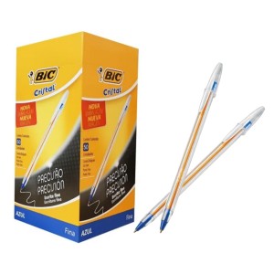 BIC BOLIGRAFOS AZUL CRISTAL 0,8mm